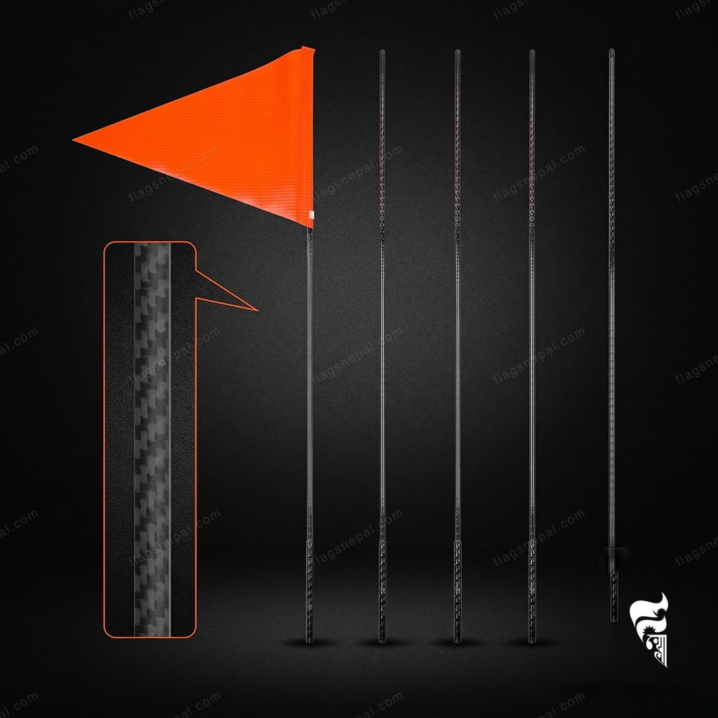 Bike Pole Back view 2