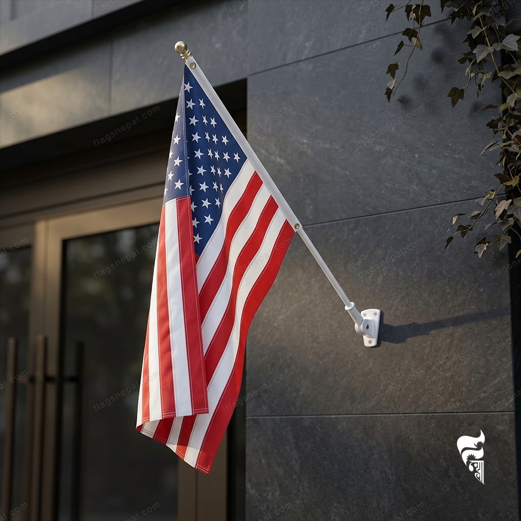 Wallmount Flag Pole