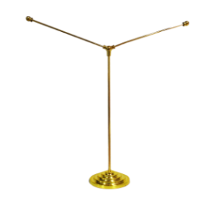 Double Flag Table Stand